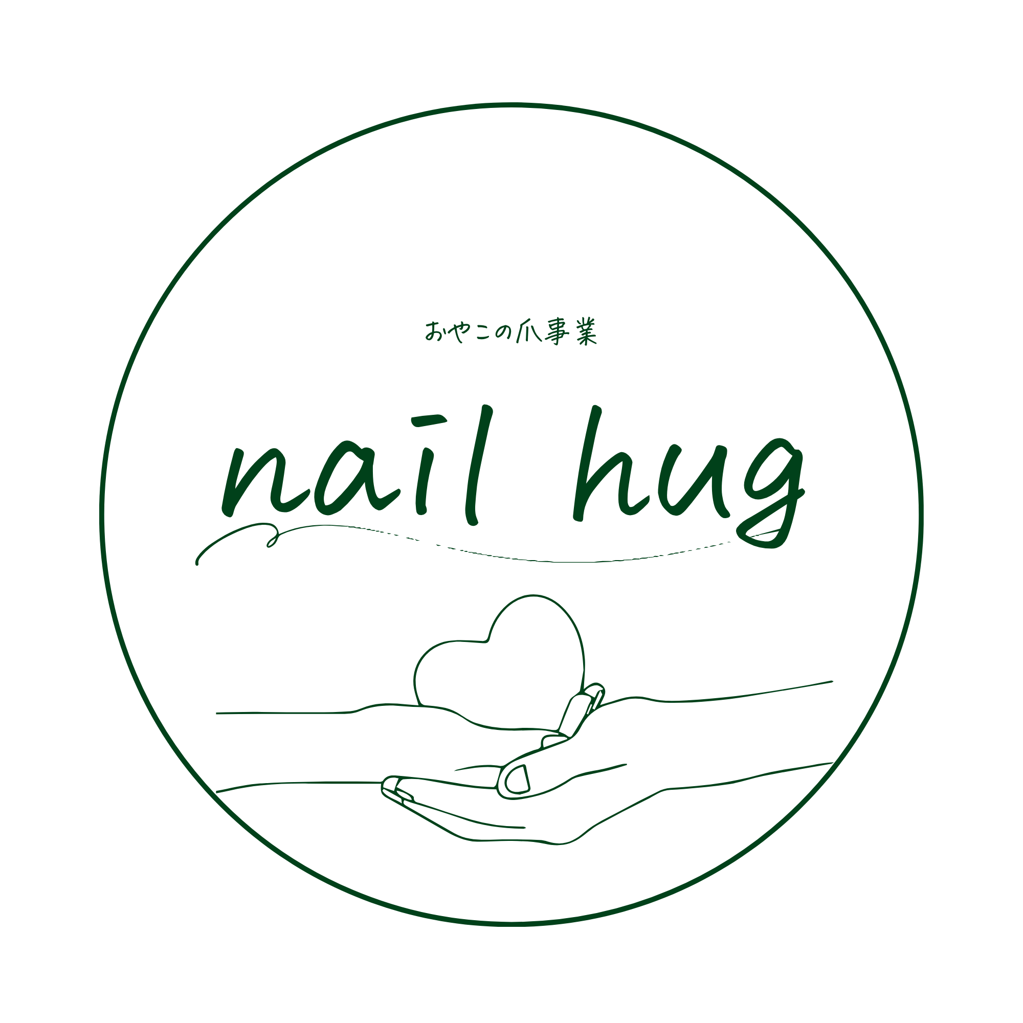 nail hugのロゴ